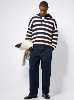 Colourful twill pant