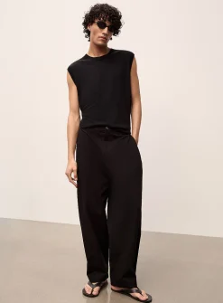 Colourful twill pant