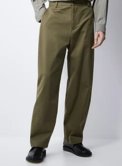 Colourful twill pant