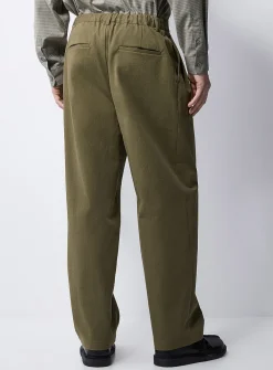 Colourful twill pant