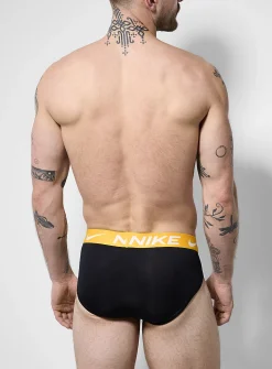 Colourful-waist stretch briefs