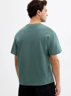 Compact jersey T-shirt
