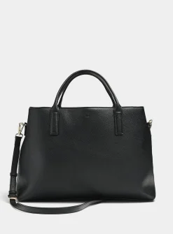 Compartmented minimalist work tote
