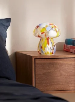 Confetti small portable mushroom lamp