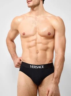 Contrast logo waist brief