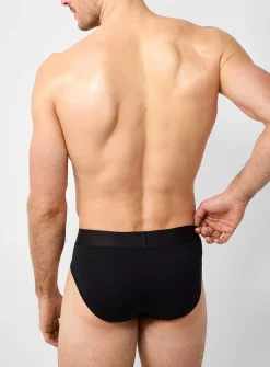 Contrast logo waist brief