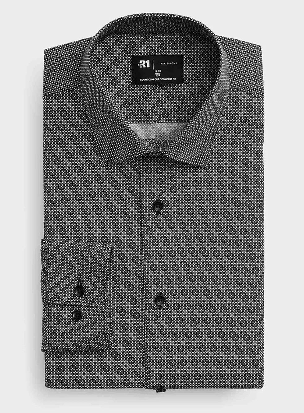 Contrasting mini-star shirt