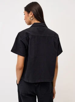 Contrasting roses shirt