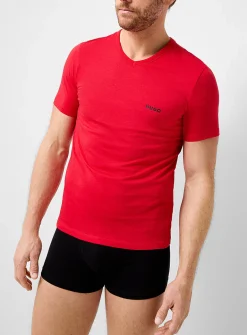 Contrast-logo undershirt