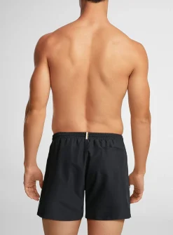 Contrast-trim swim short