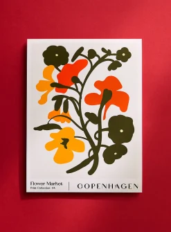 Copenhagen Flower Market art print