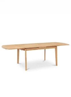 Copenhagen oak wood table with extensions