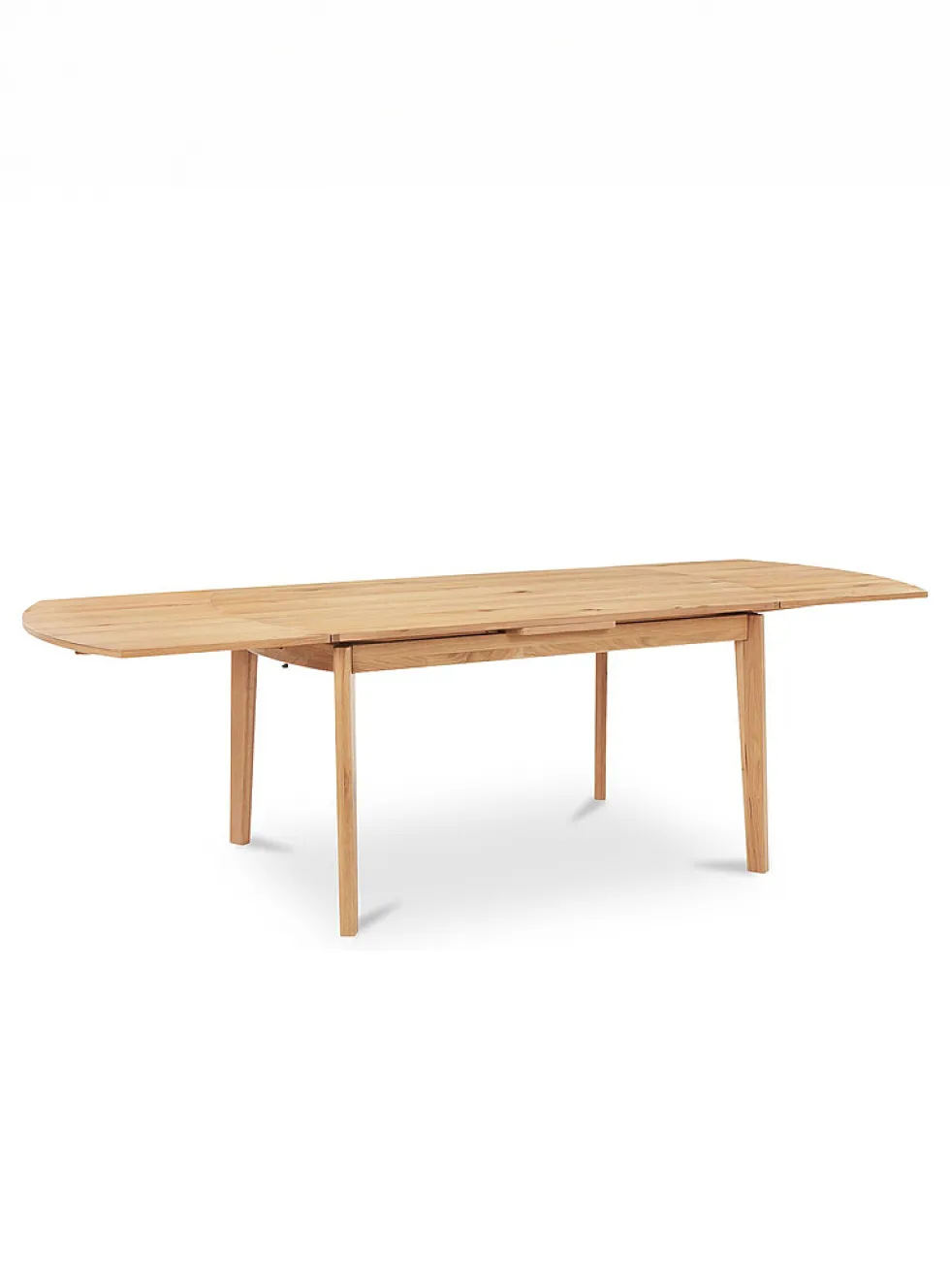 Copenhagen oak wood table with extensions