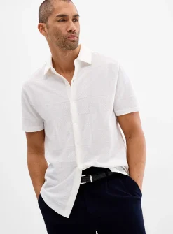 Copley jacquard knit shirt