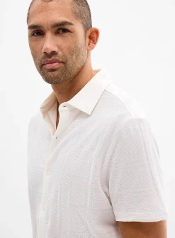 Copley jacquard knit shirt