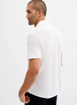 Copley jacquard knit shirt