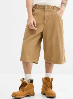 Corduroy long Bermudas