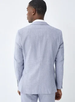 Cotton and linen jacket