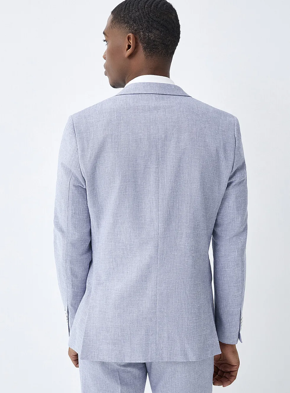 Cotton and linen jacket