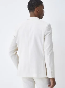 Cotton and linen jacket