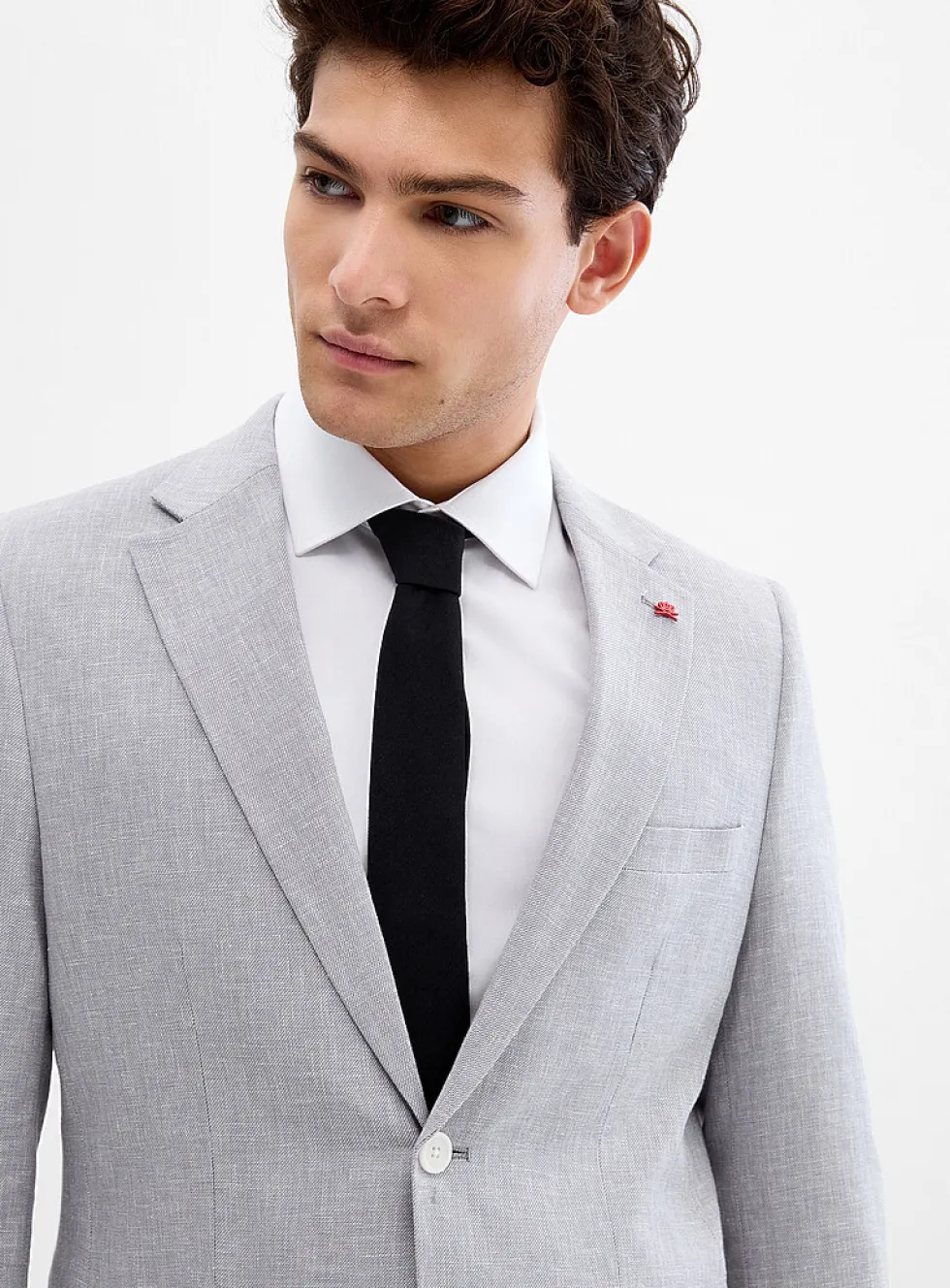 Cotton and linen jacket