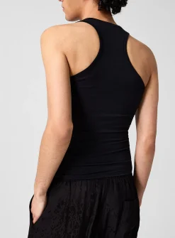 Cotton and modal racerback tank