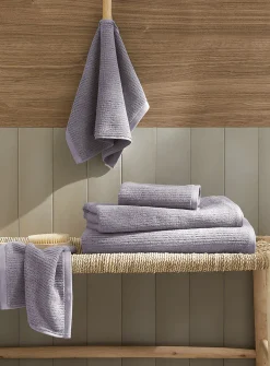 Cotton and modal towels