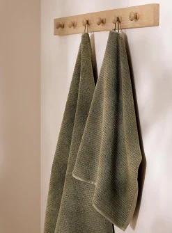 Cotton and modal towels