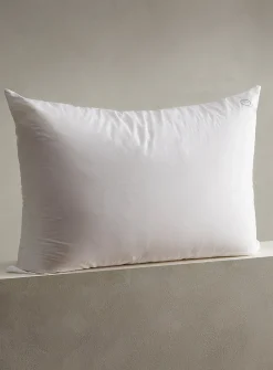 Cotton and wool medium pillow