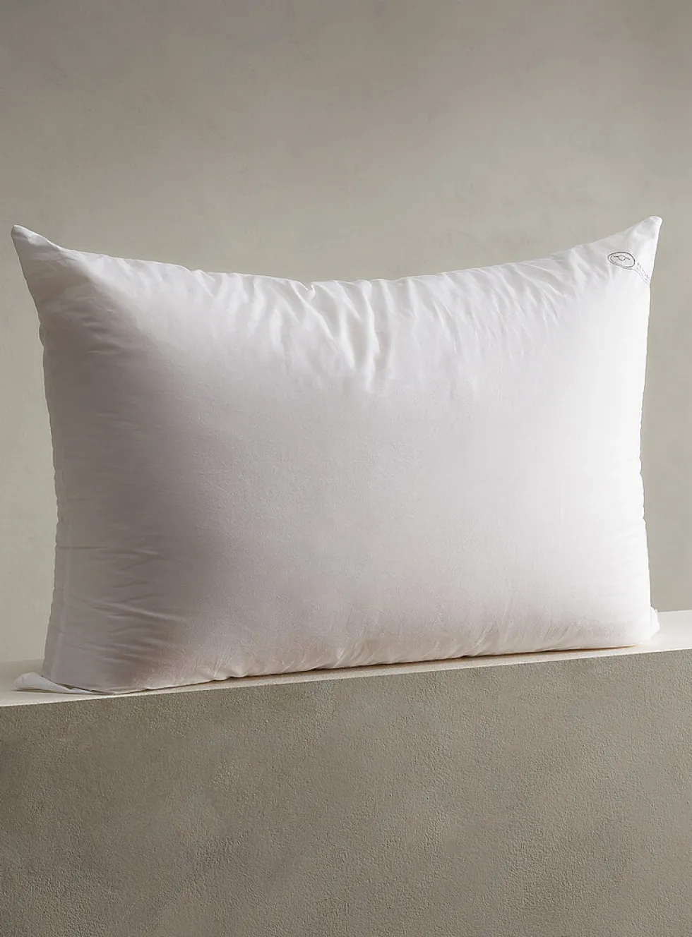 Cotton and wool pillow
