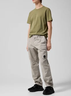 Cotton gabardine cargo pant
