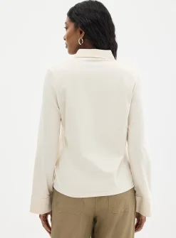 Cotton jersey long-sleeve shirt