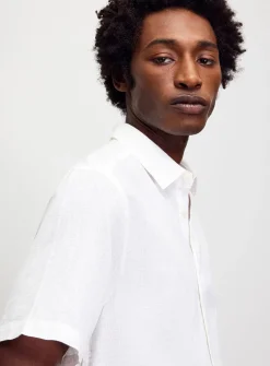 Cotton-linen lightweight shirt