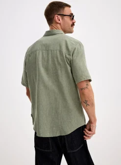 Cotton-linen lightweight shirt