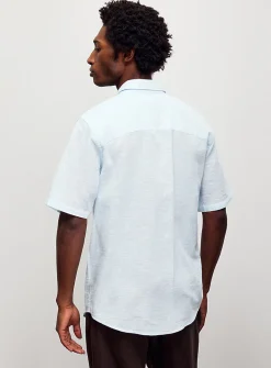 Cotton-linen lightweight shirt