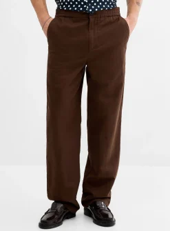 Cotton-linen pant