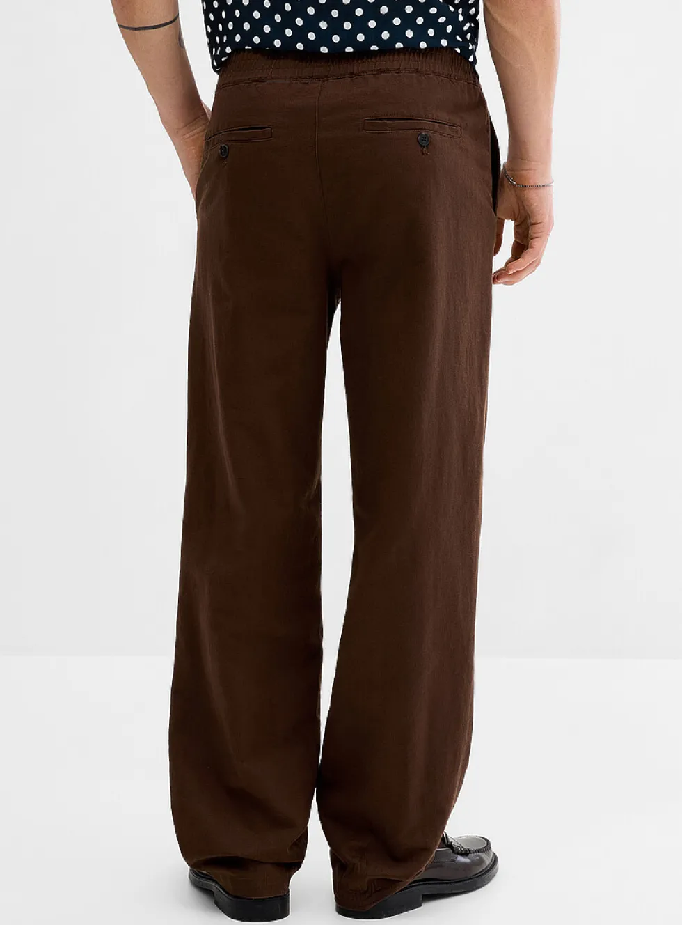 Cotton-linen pant