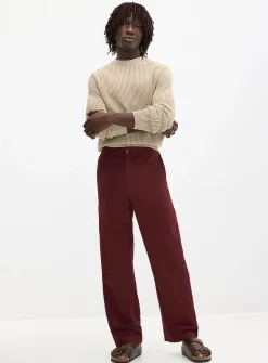 Cotton-linen pant
