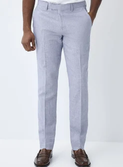 Cotton-linen pant