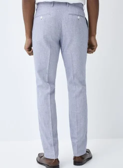 Cotton-linen pant