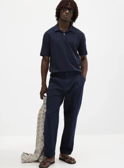 Cotton-linen pant