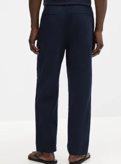 Cotton-linen pant