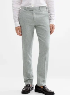 Cotton-linen pant
