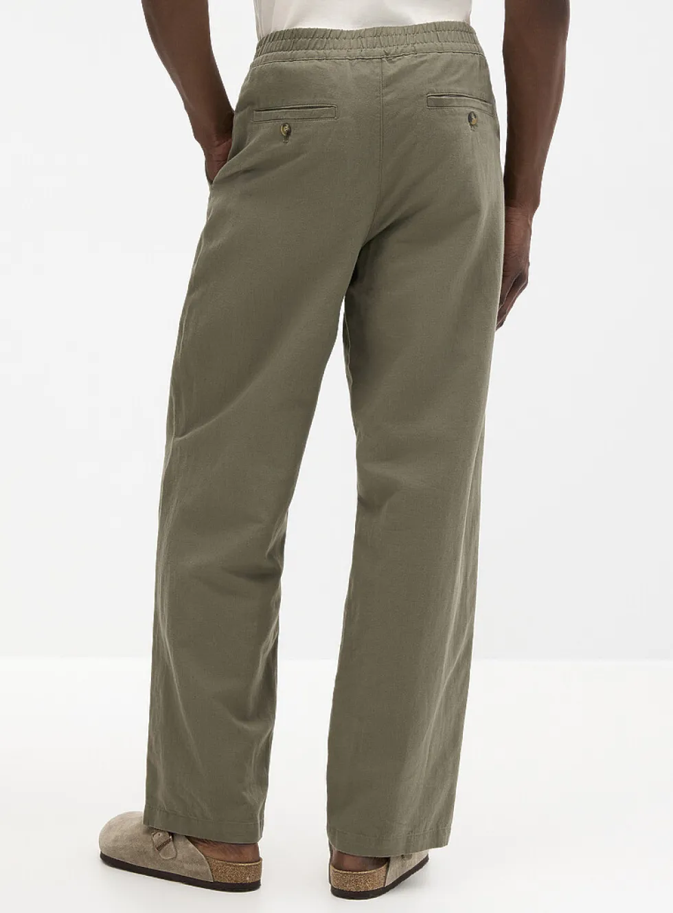 Cotton-linen pant