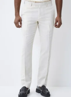 Cotton-linen pant