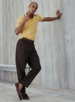 Cotton-linen pant
