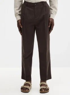 Cotton-linen pant