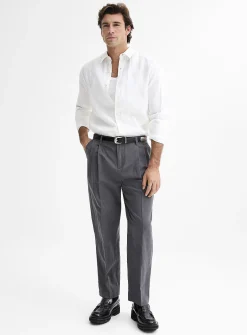 Cotton-linen pant