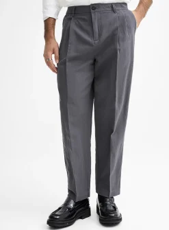 Cotton-linen pant
