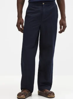 Cotton-linen pant